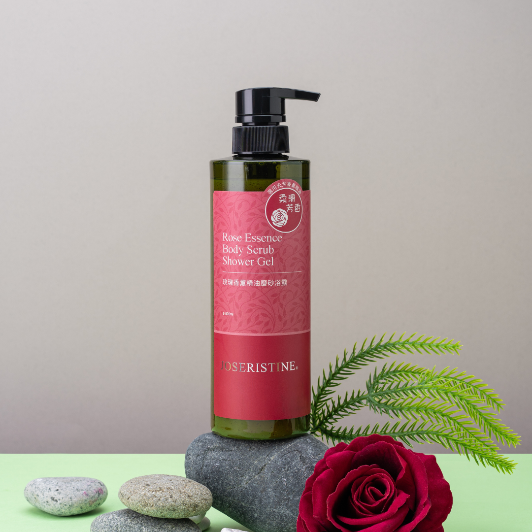JIMMBENNY Rose Essence Body Scrub Shower Gel 500ml