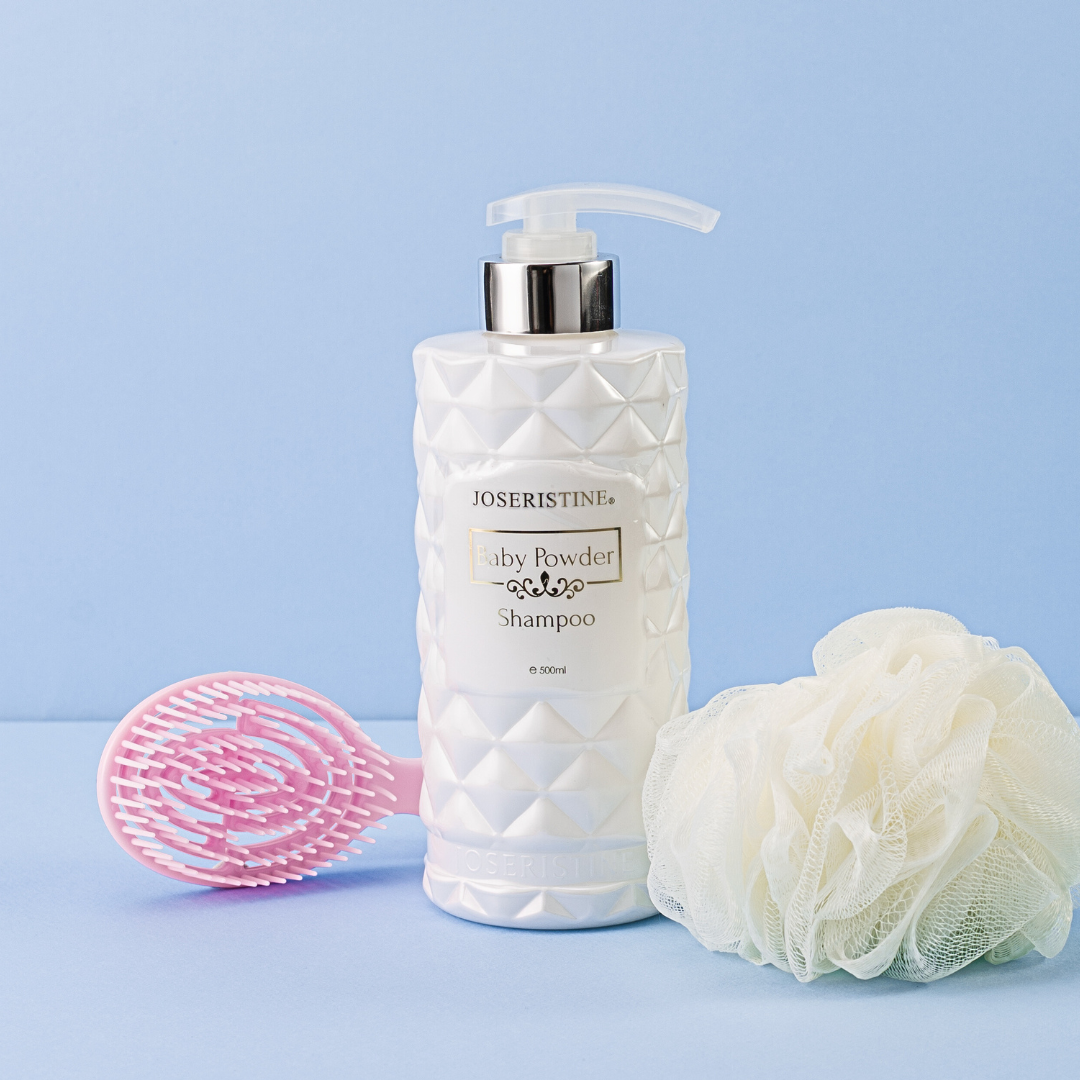 JOSERISTINE Baby Powder Perfume Shampoo 500ml/ 100% Vegan
