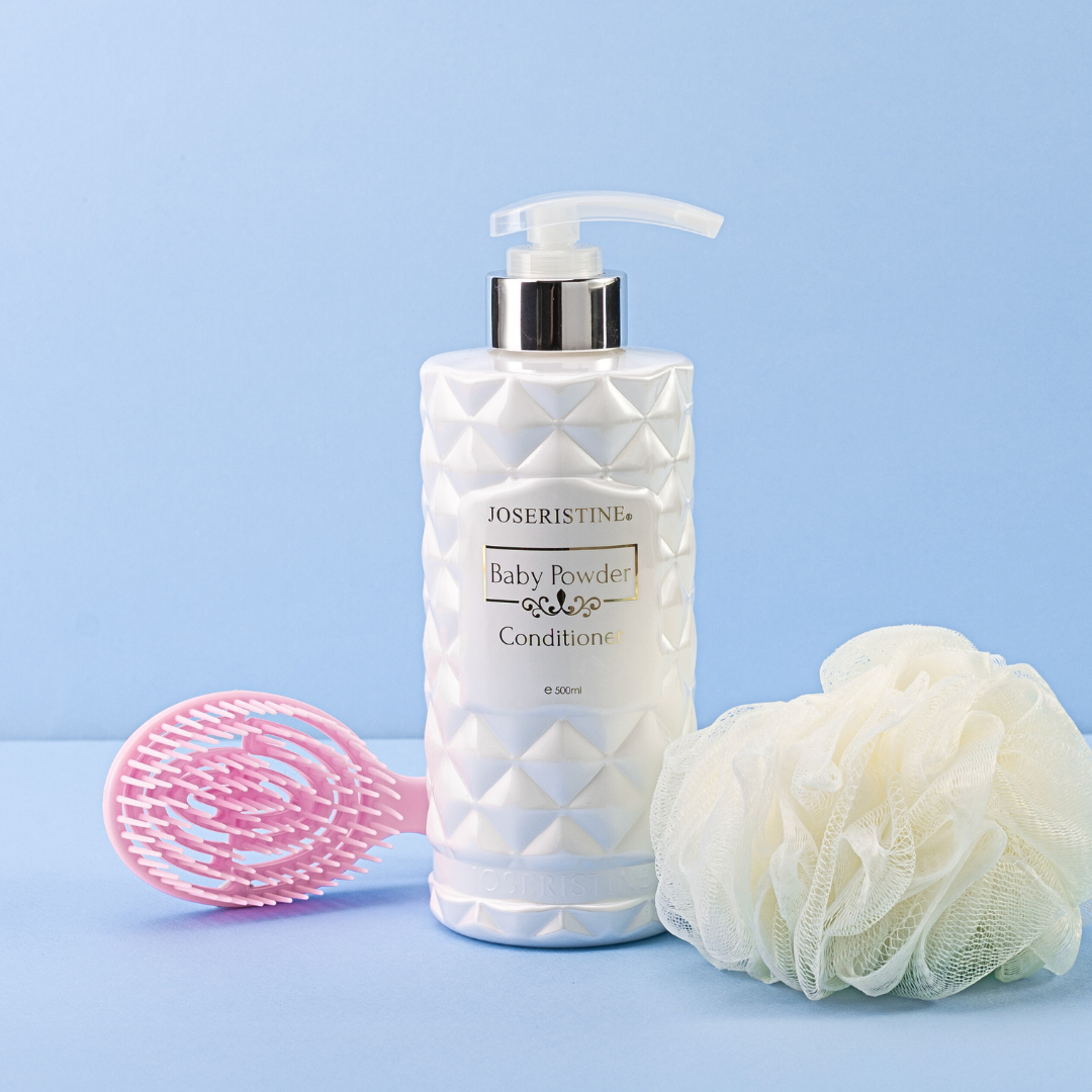 JOSERISTINE Baby Powder Perfume Hair Conditioner 500ml/ 100% Vegan
