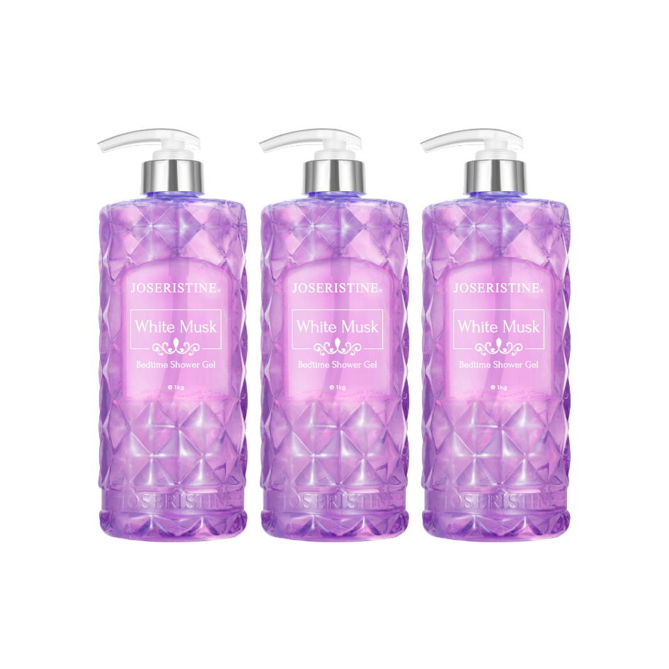 [Bundle Deal] JOSERISTINE White Musk Bedtime Shower Gel 1000ml