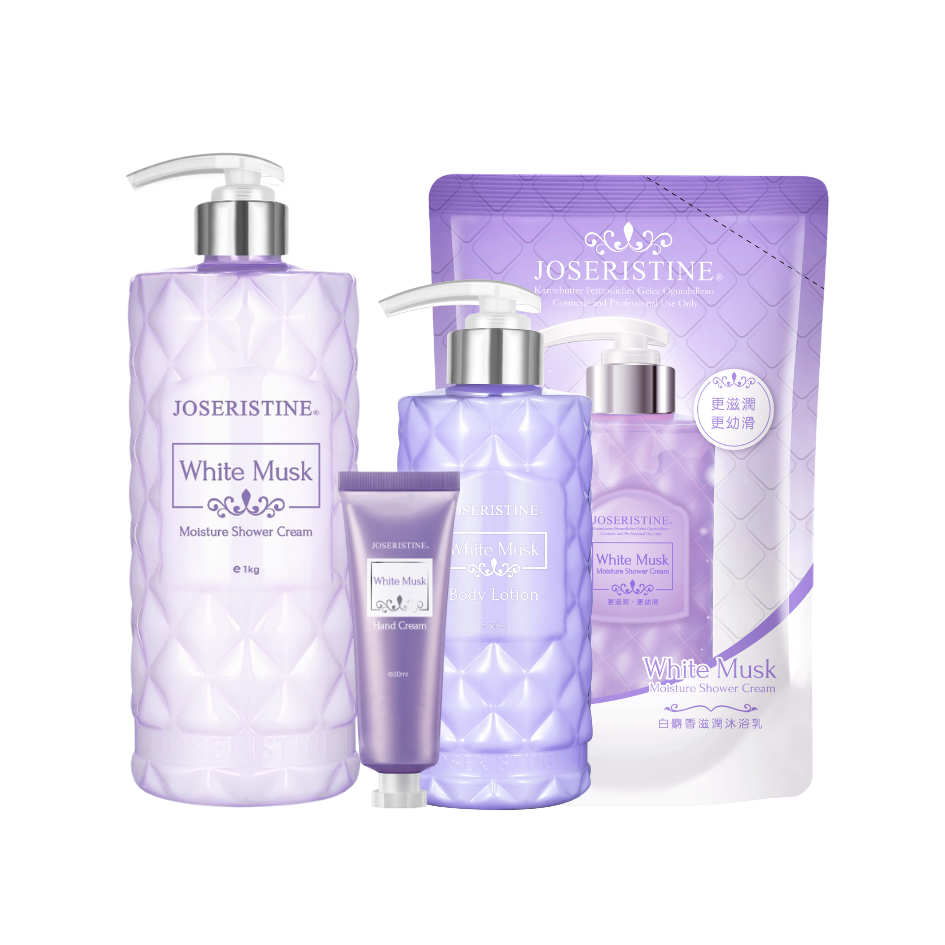 [COMBO] JOSERISTINE White Musk Shower Cream Body Care Combo