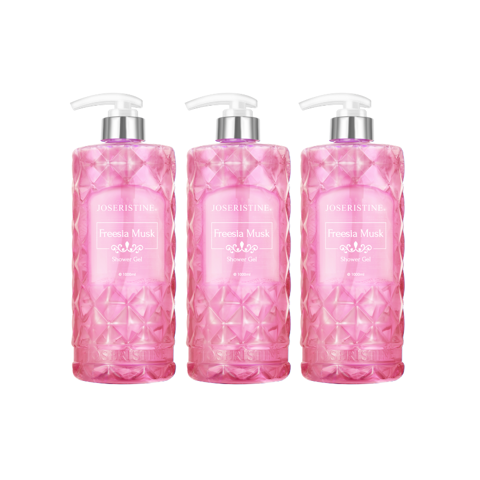 [Bundle Deal] JOSERISTINE Freesia Musk Shower Gel 1000ml