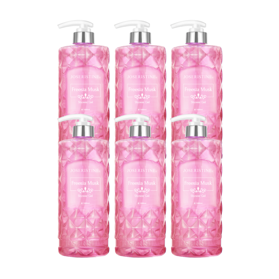 [Bundle Deal] JOSERISTINE Freesia Musk Shower Gel 1000ml