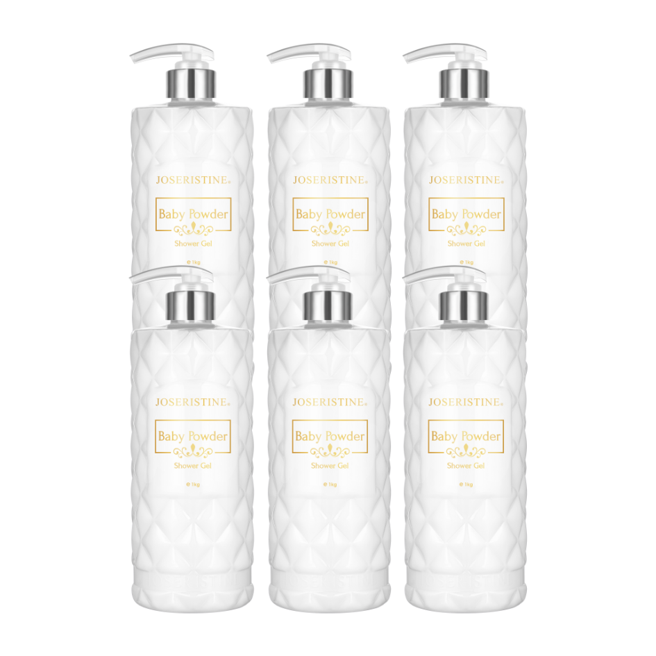 JOSERISTINE Baby Powder Shower Gel 1000ml/ 100% Vegan