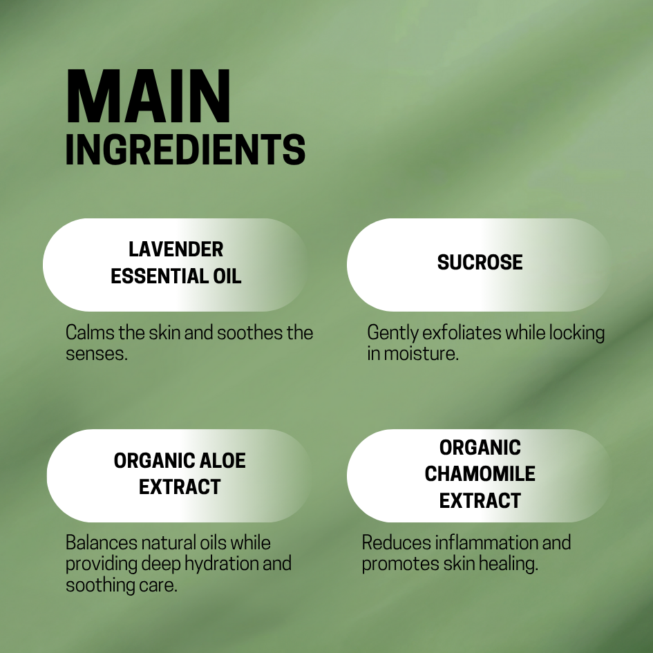 JIMMBENNY Lavender Essence Shower Gel 500ml/ 100% Vegan