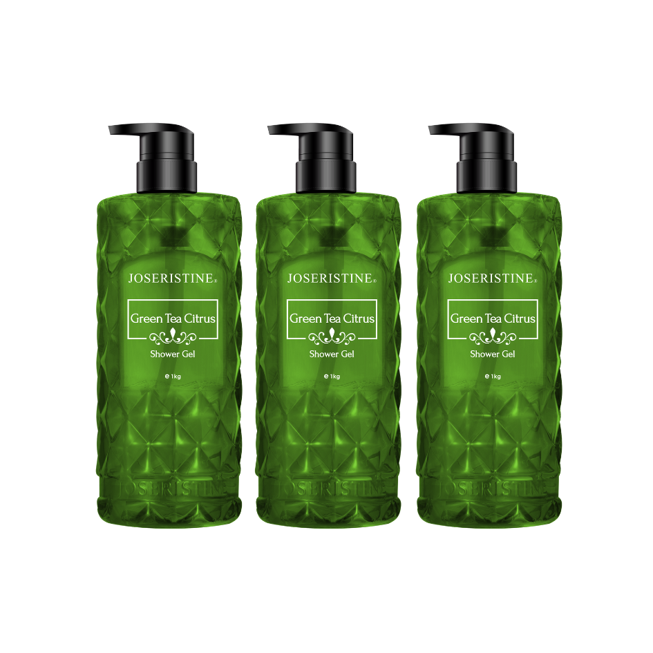 JOSERISTINE Green Tea Citrus Shower Gel 1000ml/ 100% Vegan