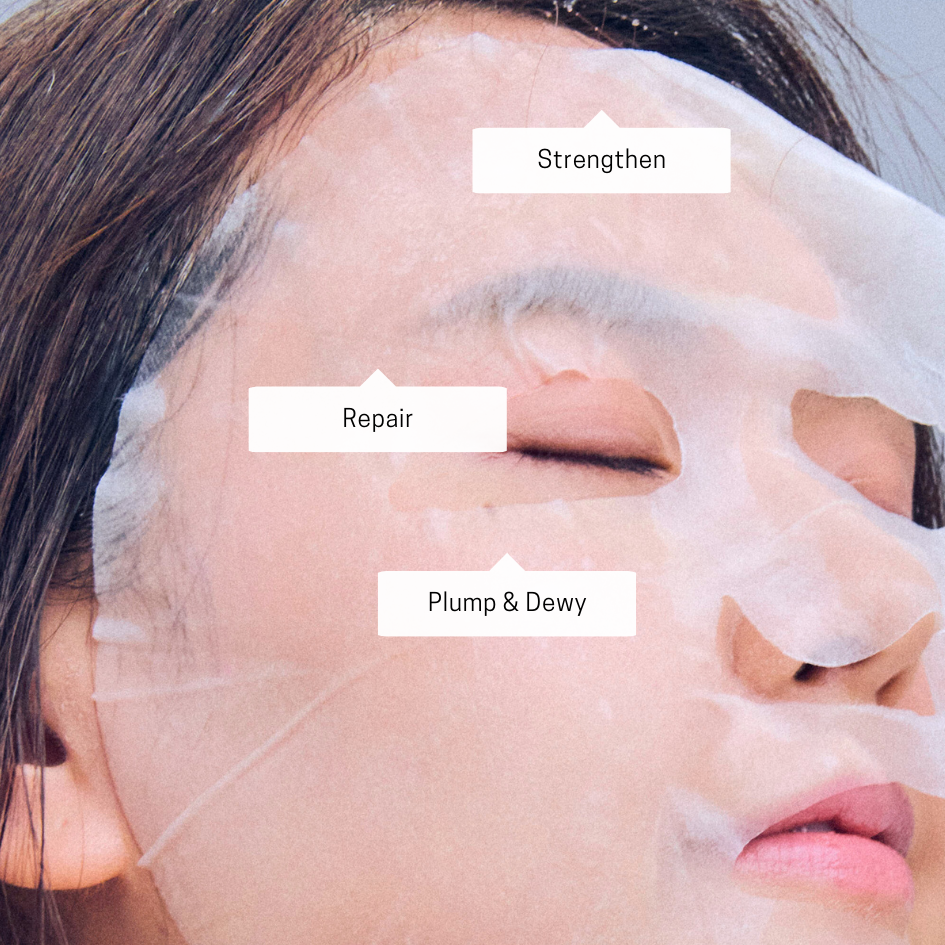 JOSERISTINE Prebiotics + Centella Recovery Face Mask Box Set 5's