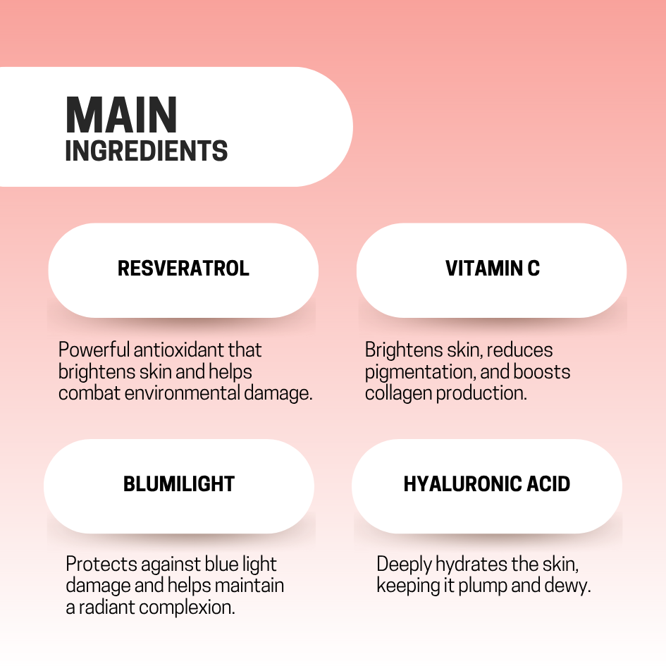 JOSERISTINE Resveratrol Brightening BB Cream SPF 30/PA++ 40ml