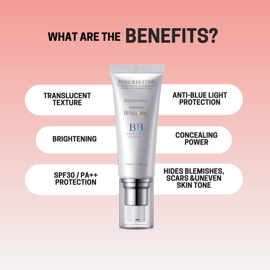 JOSERISTINE Resveratrol Brightening BB Cream SPF 30/PA++ 40ml