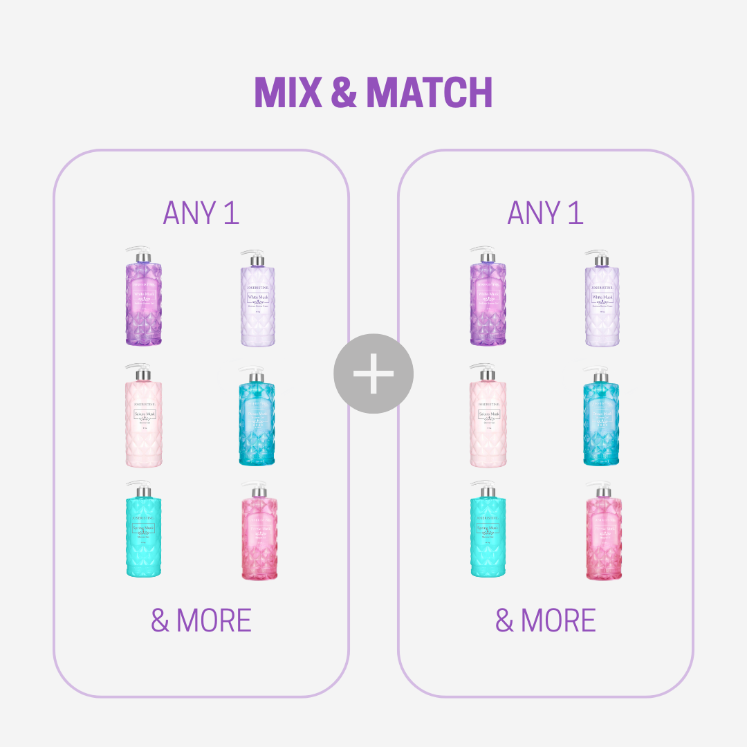 JOSERISTINE Shower Gel Mix & Match ( 2 Bottles )