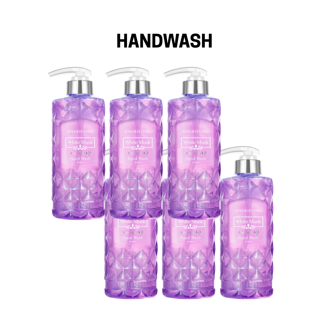 JOSERISTINE White Musk Hand Wash 500ml/ 100% Vegan