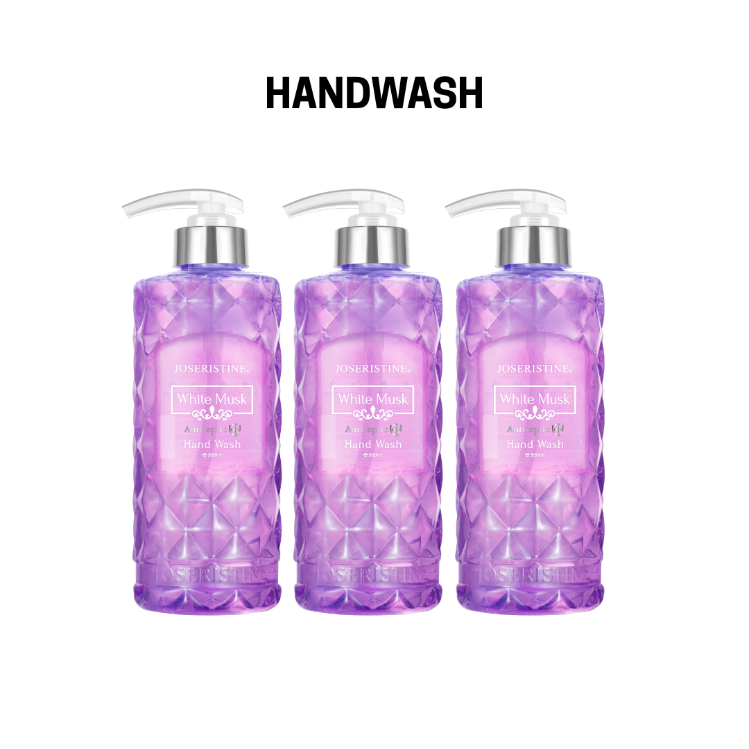 JOSERISTINE White Musk Hand Wash 500ml/ 100% Vegan