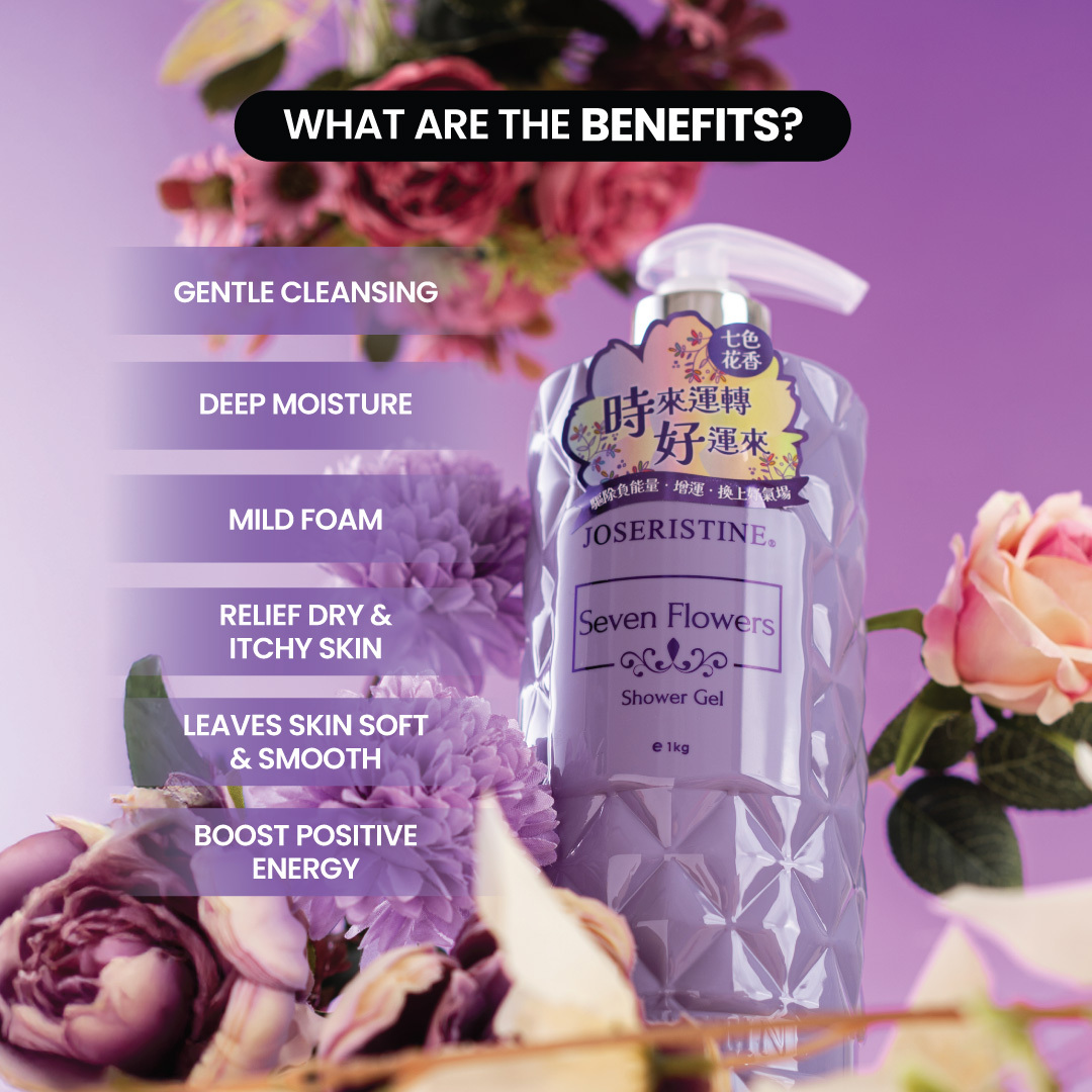 JOSERISTINE Seven Flowers Shower Gel 1000ml