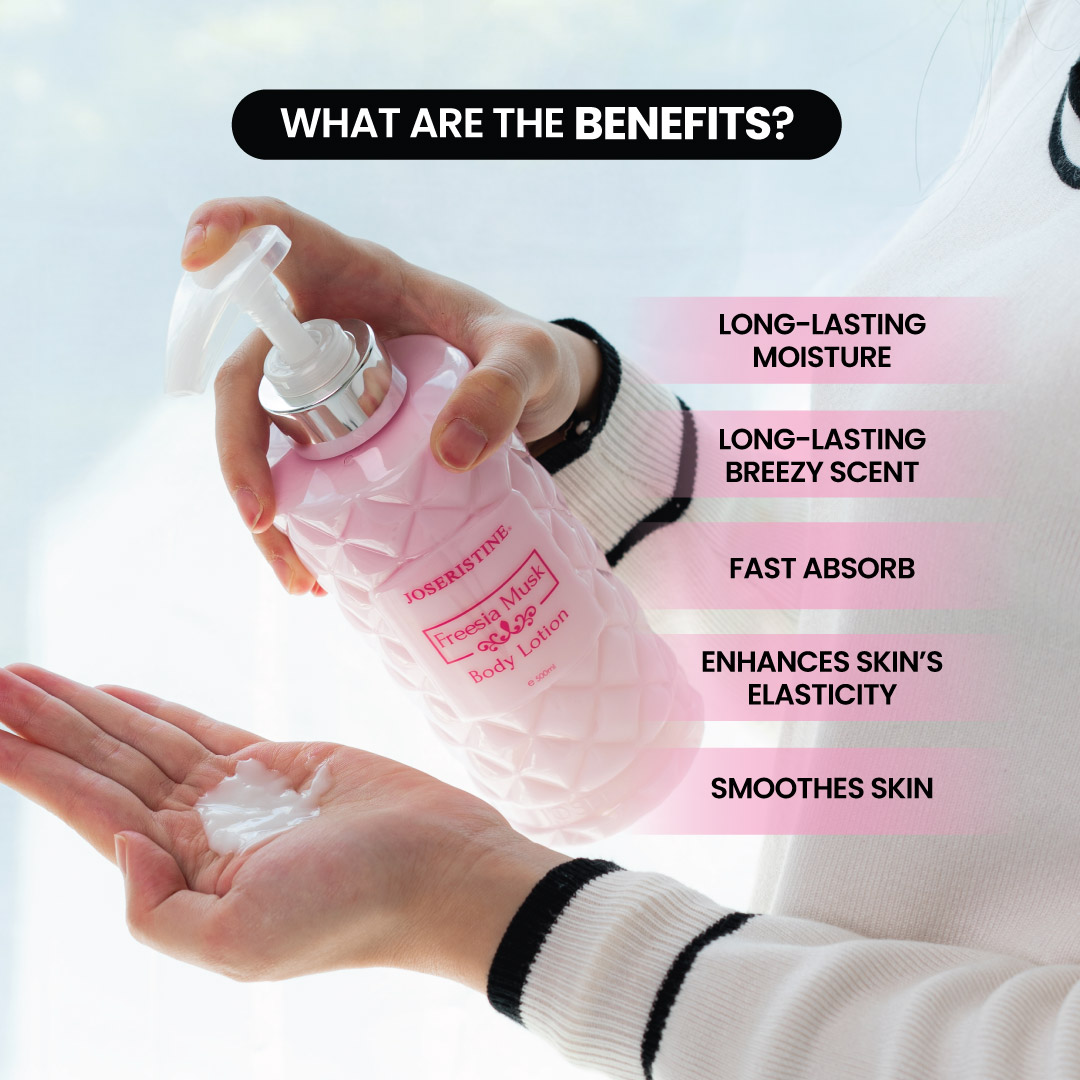 JOSERISTINE Freesia Musk Body Lotion 500ml