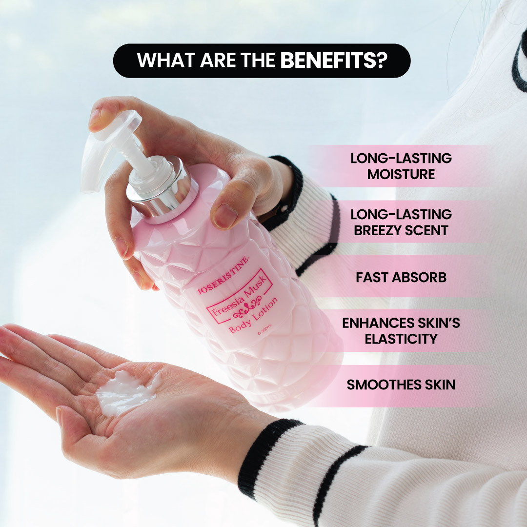 JOSERISTINE Freesia Musk Body Lotion 500ml