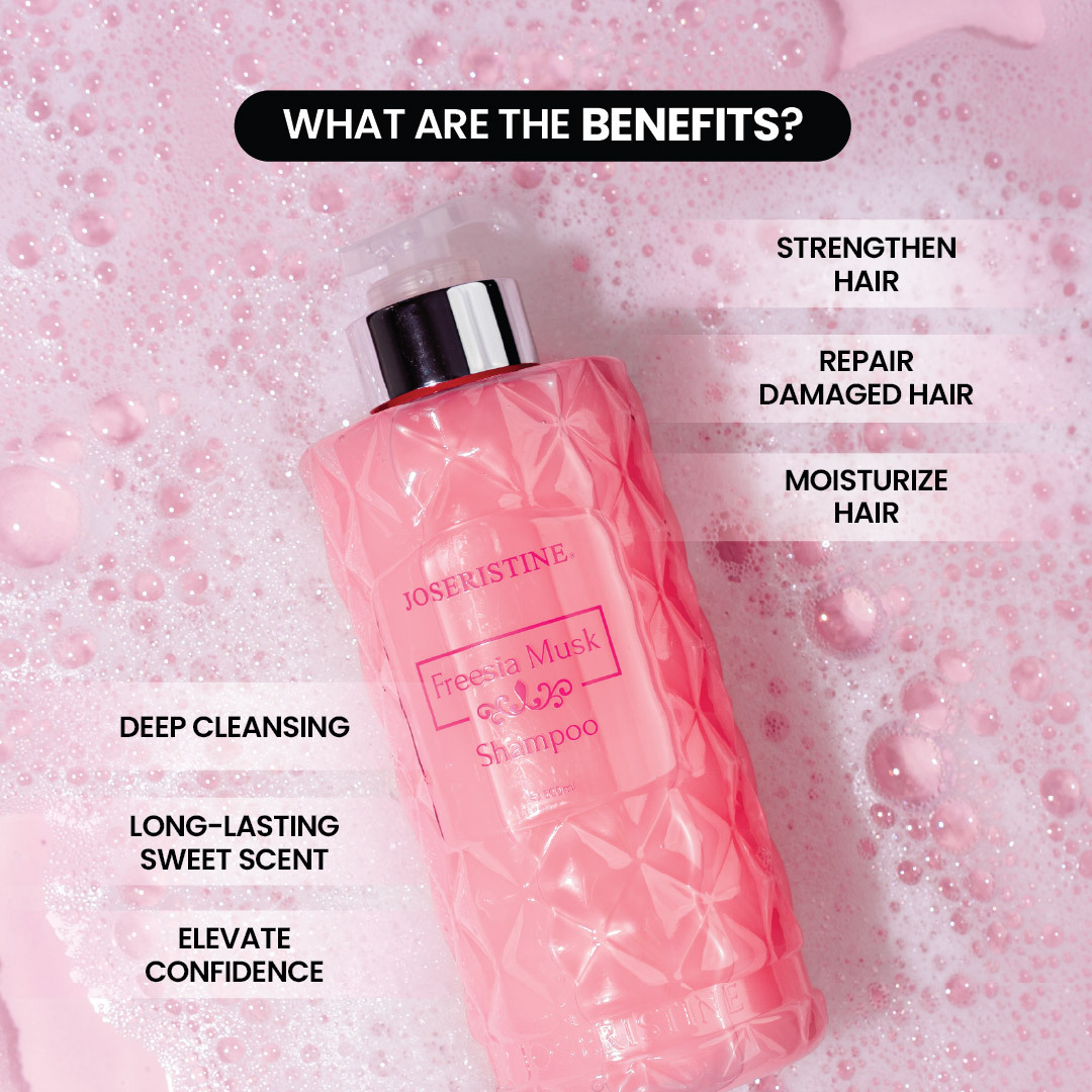 JOSERISTINE Freesia Musk Perfume Shampoo 500ml
