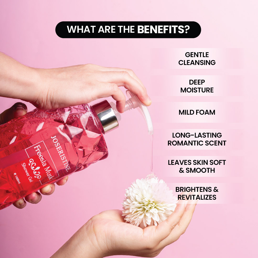 JOSERISTINE Freesia Musk Shower Gel 1000ml