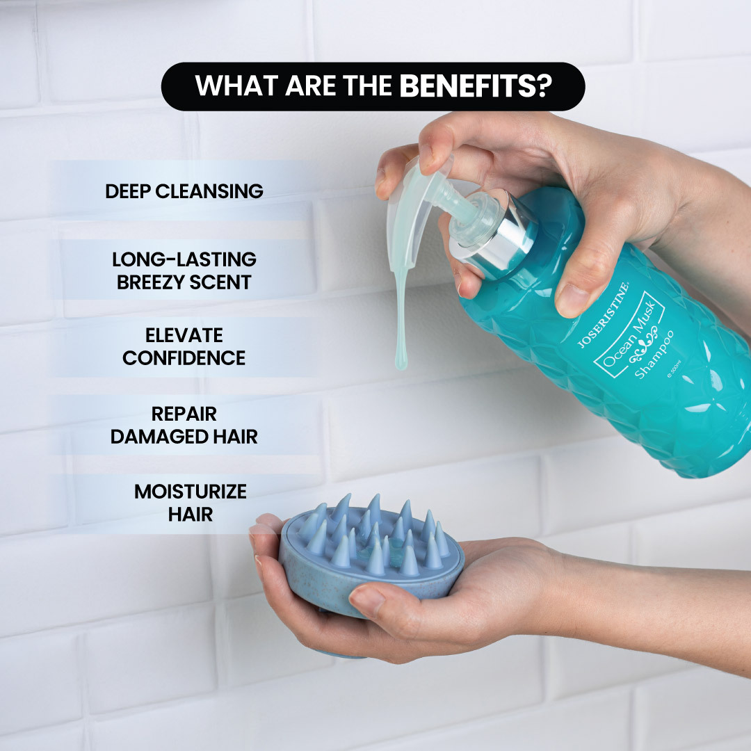 JOSERISTINE Ocean Musk Perfume Shampoo 500ml