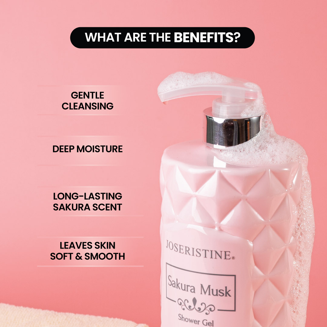 JOSERISTINE Sakura Musk Shower Gel 1000ml