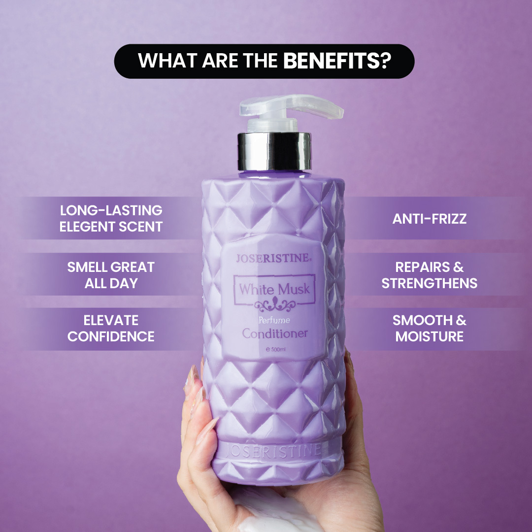 JOSERISTINE White Musk Perfume Hair Conditioner 500ml