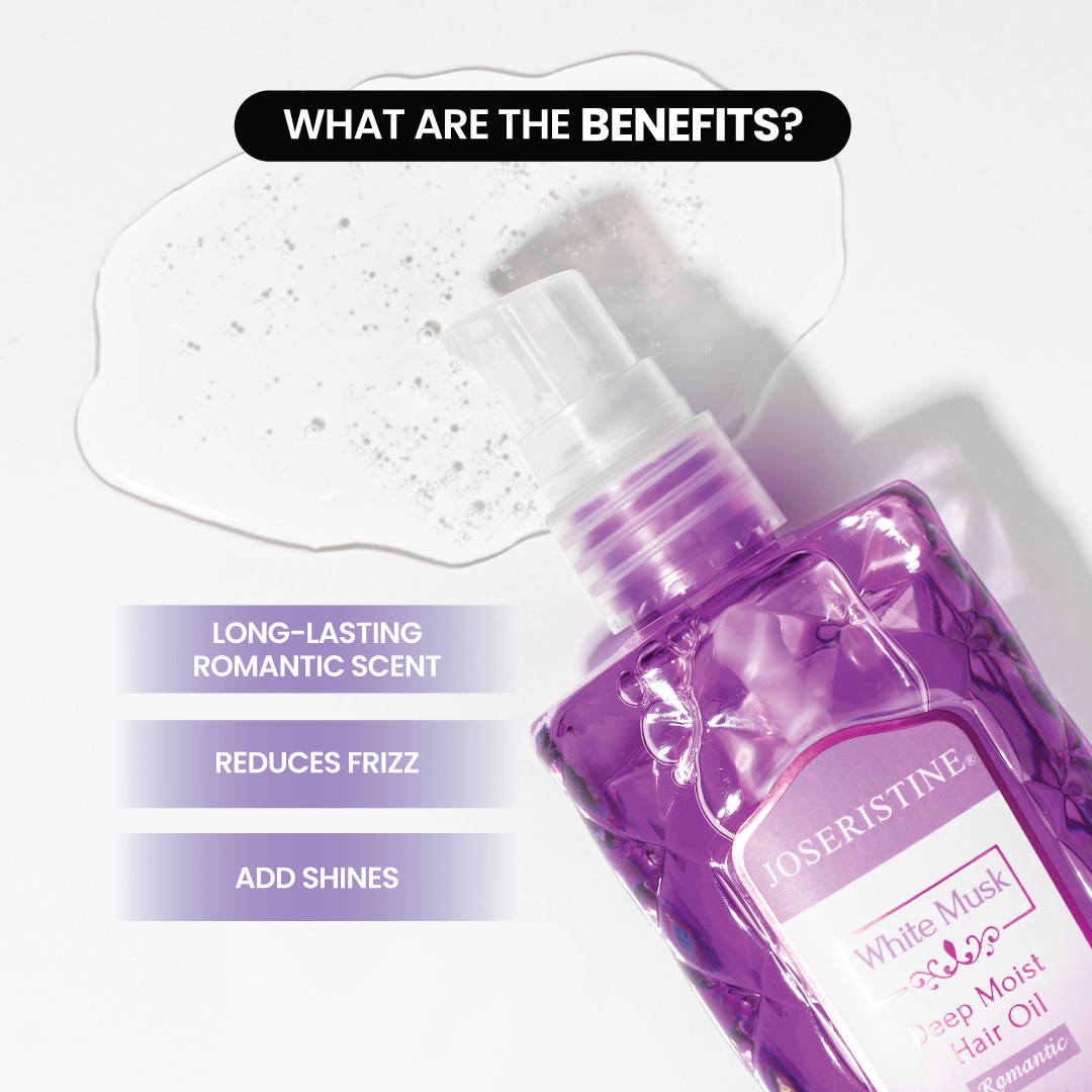 JOSERISTINE White Musk Deep Moist Hair Oil 100ml