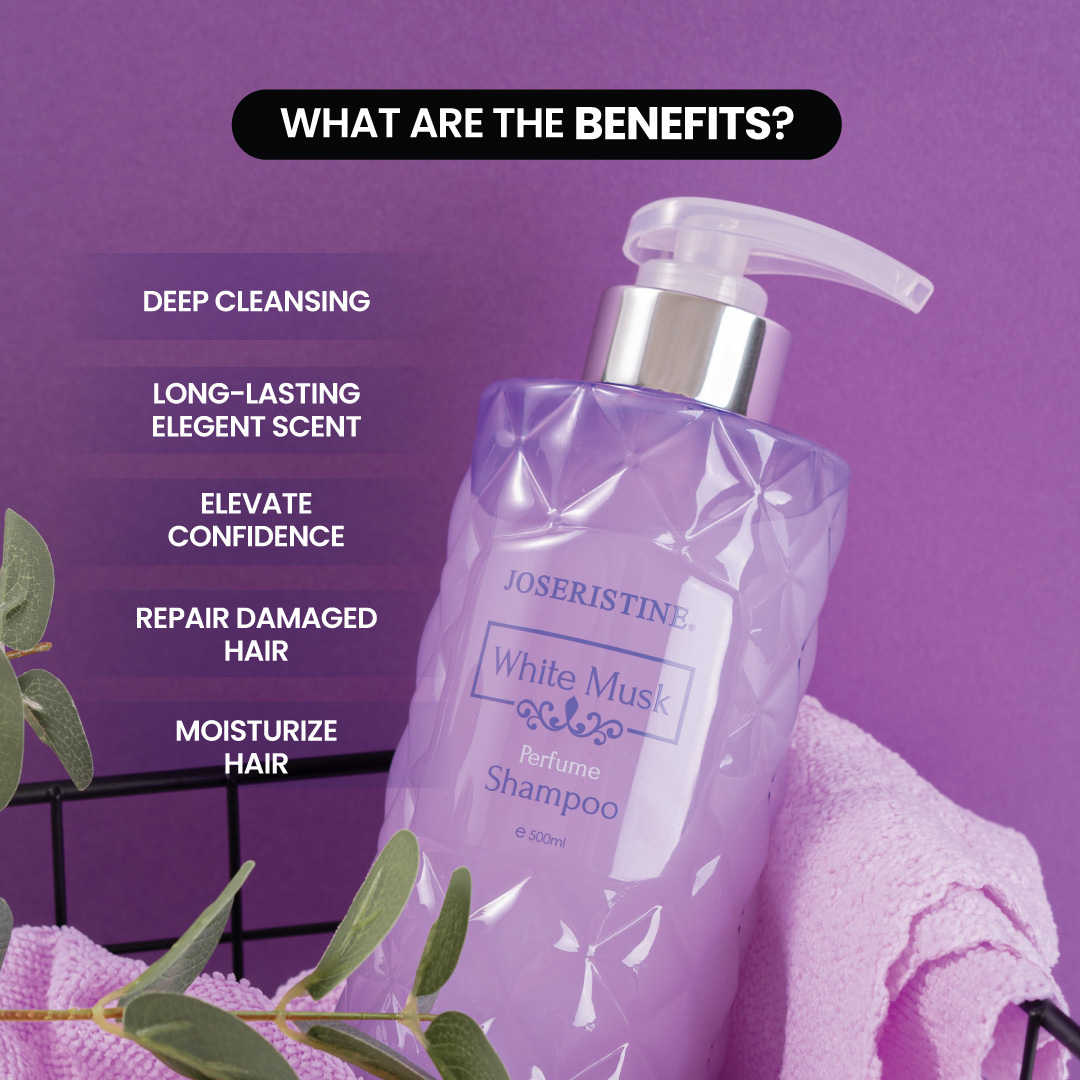 JOSERISTINE White Musk Perfume Shampoo 500ml