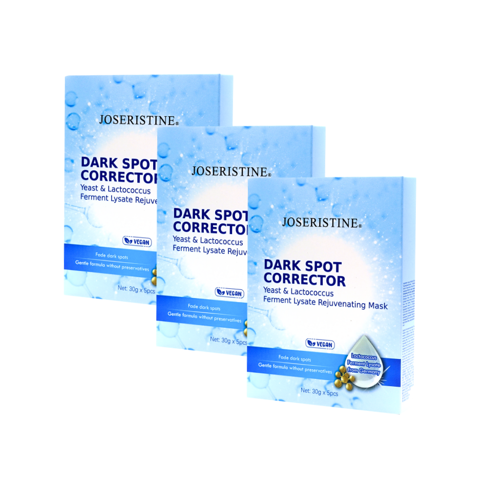 JOSERISTINE Prebiotics + Yeast Dark Spot Corrector Face Mask Box Set 5's
