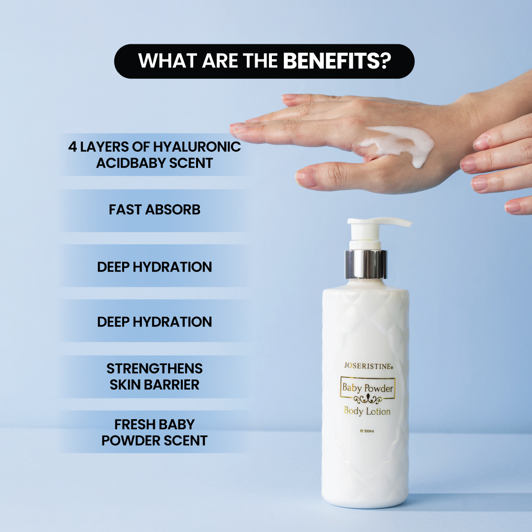 JOSERISTINE Baby Powder Body Lotion 300ml