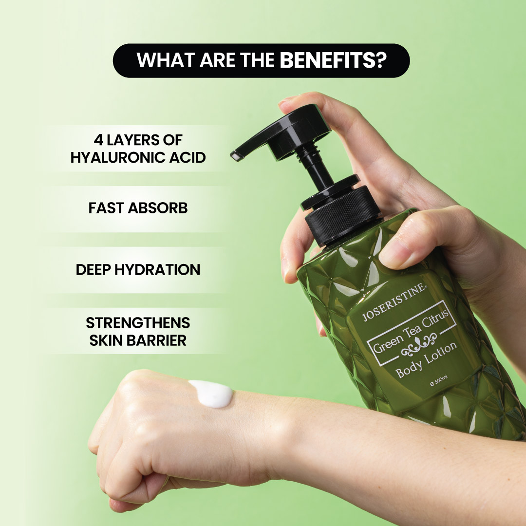 JOSERISTINE Green Tea Citrus Body Lotion 500ml