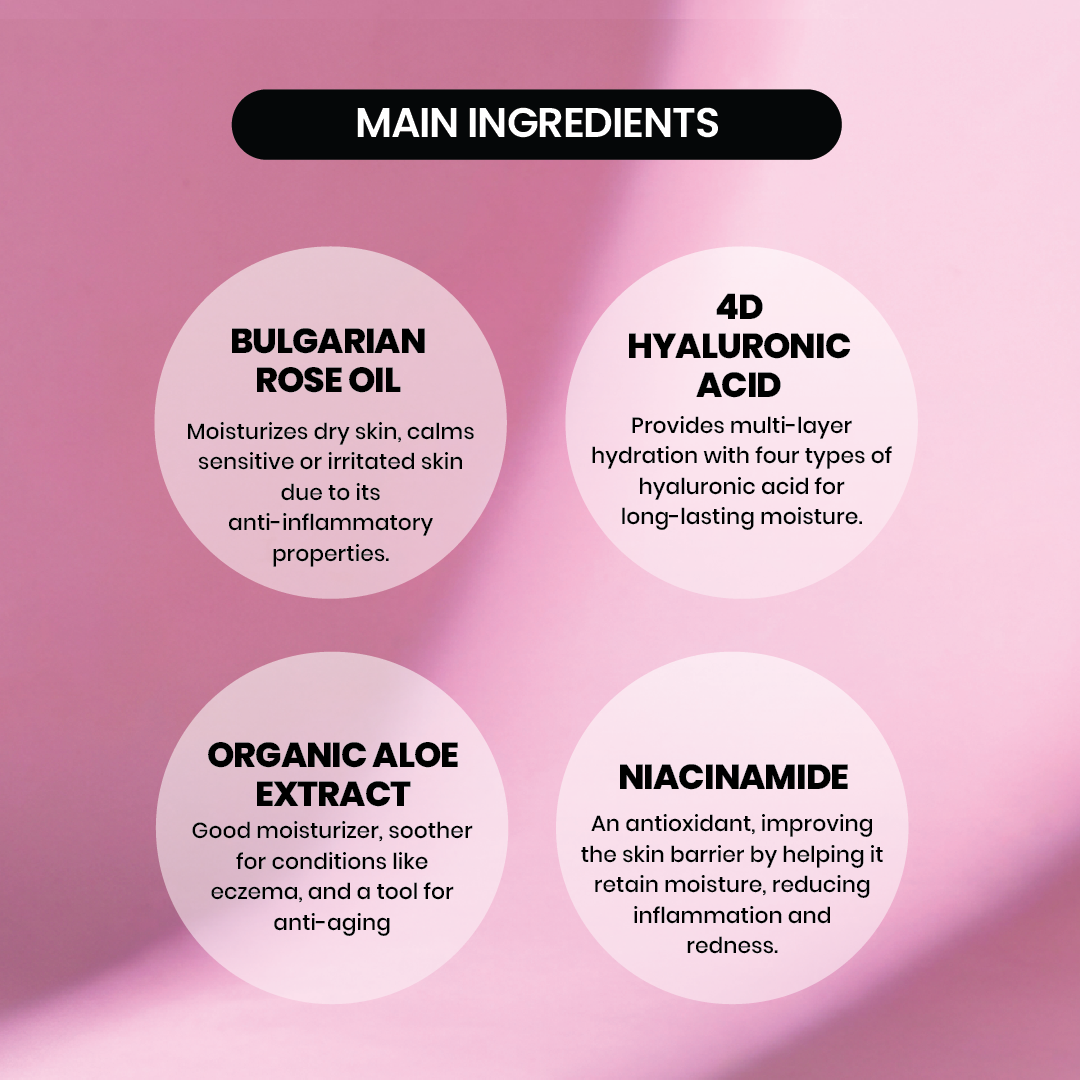 JOSERISTINE Rose Musk Shower Gel 1000ml