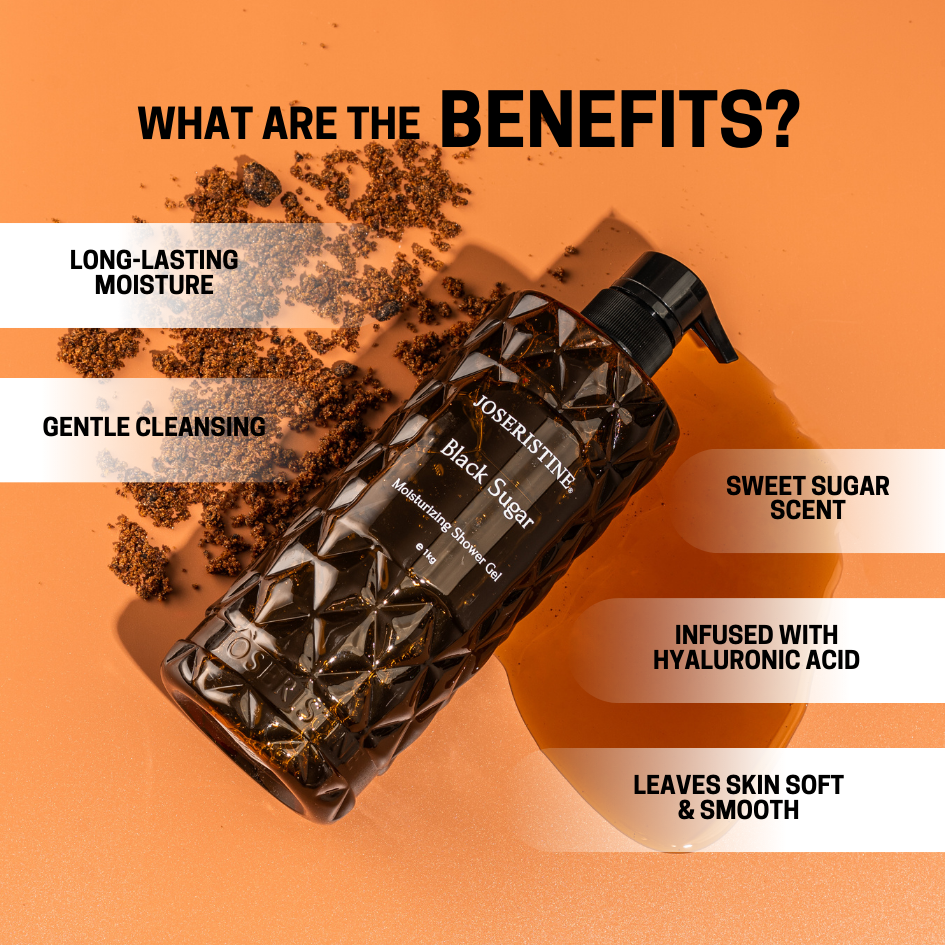 [BUNDLE] JOSERISTINE Black Sugar Shower Gel Refill Pack 900ml