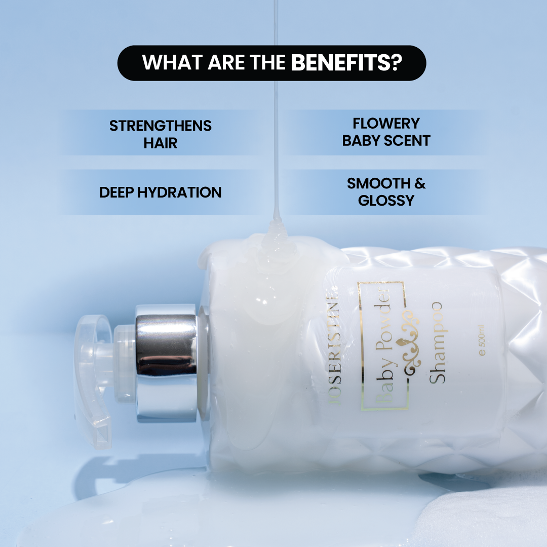 JOSERISTINE Baby Powder Perfume Shampoo 500ml