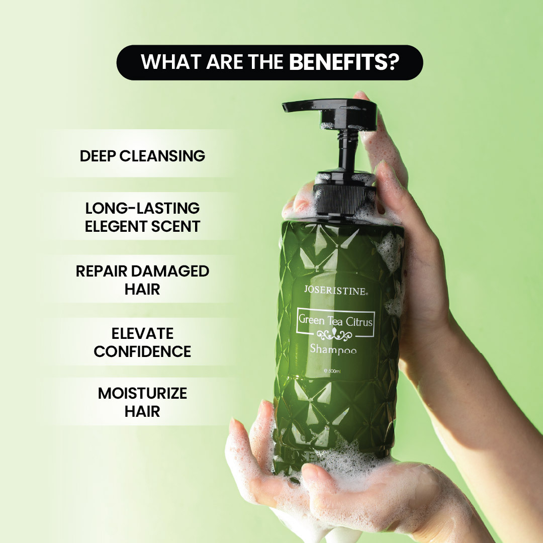 JOSERISTINE Green Tea Citrus Shampoo 500ml