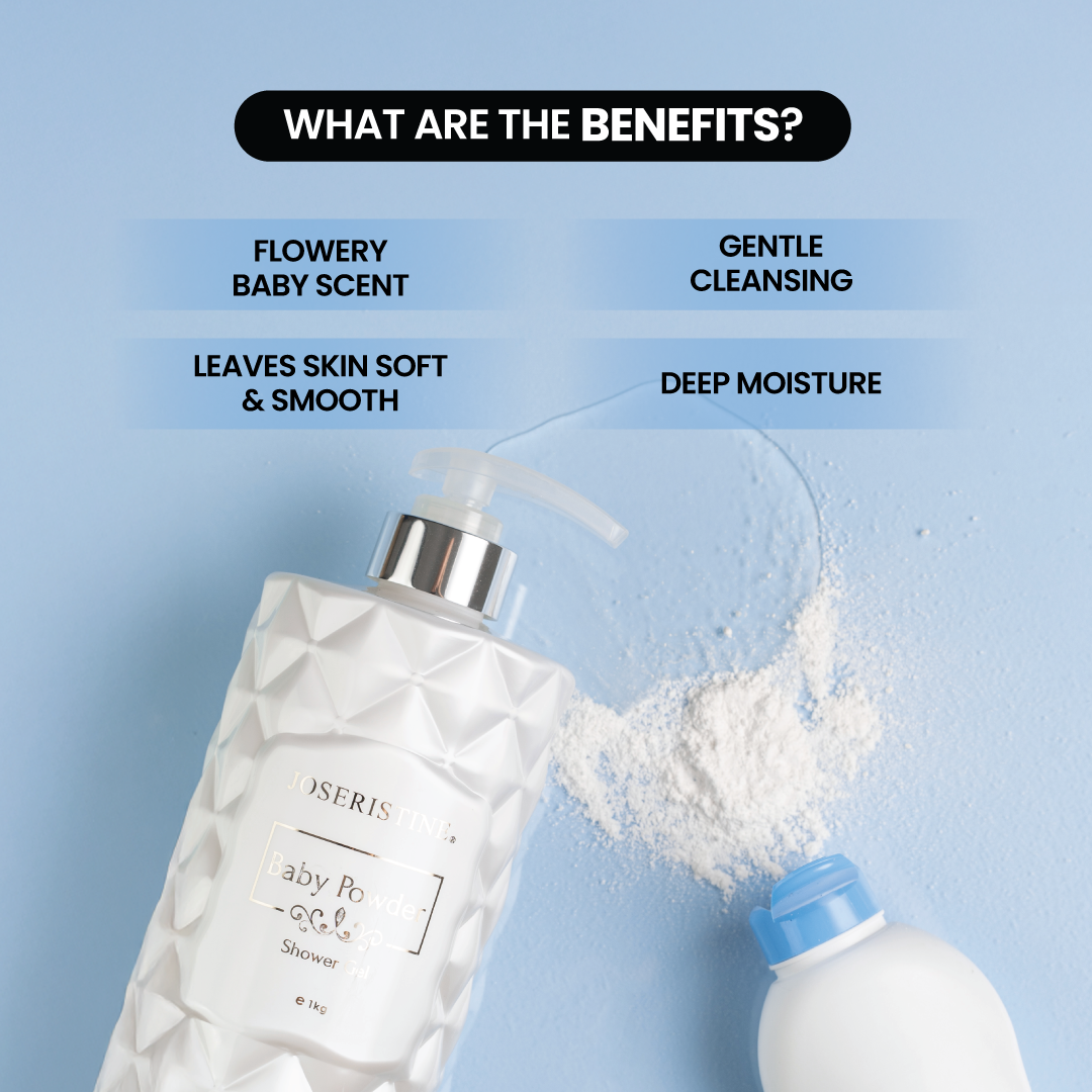 JOSERISTINE Baby Powder Shower Gel 1000ml