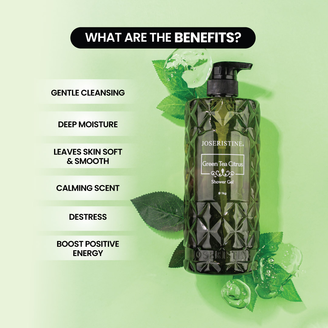 JOSERISTINE Green Tea Citrus Shower Gel 1000ml