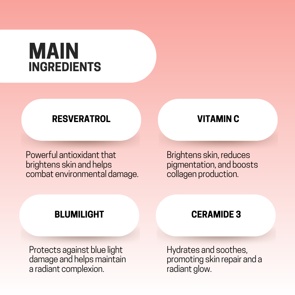 JOSERISTINE Resveratrol Brightening Toner 180ml