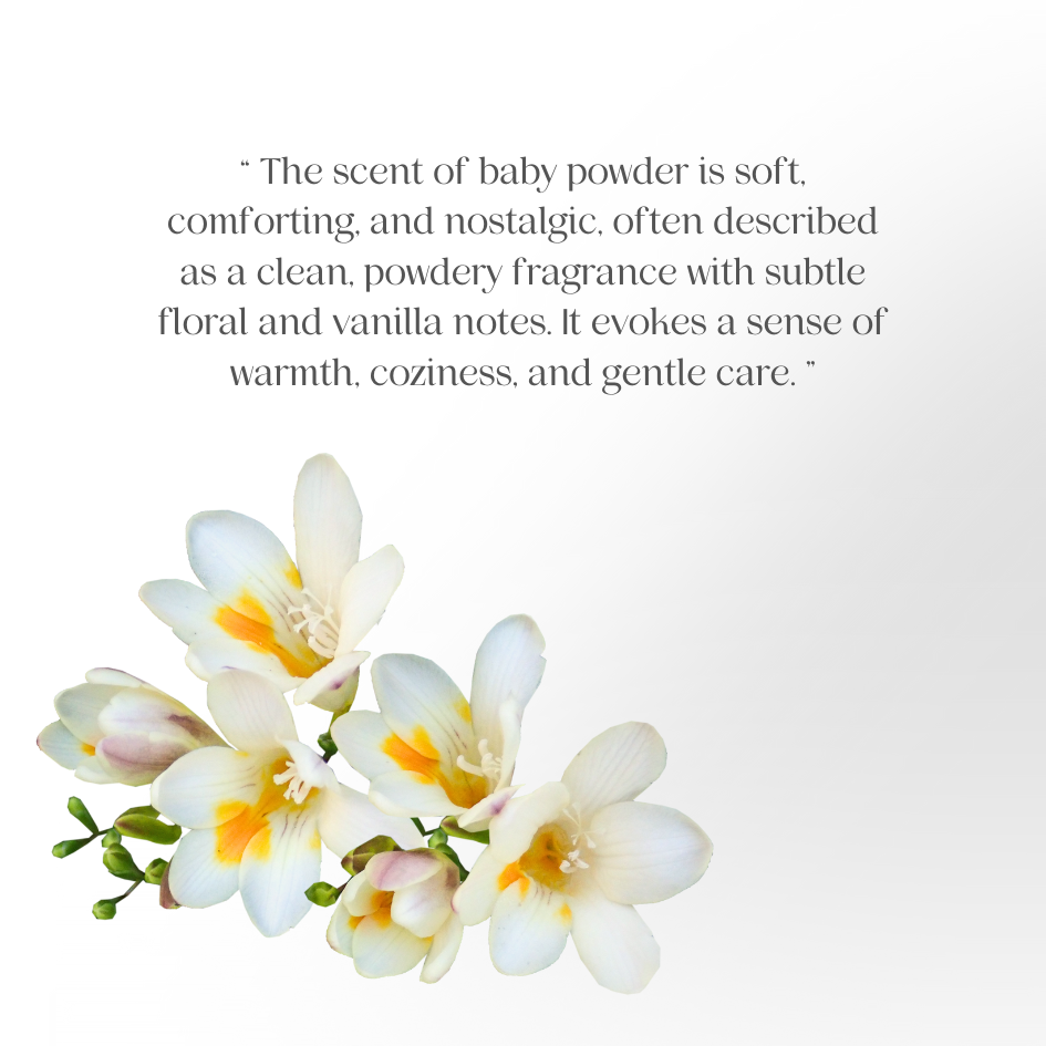 JOSERISTINE Baby Powder Shower Gel 1000ml/ 100% Vegan