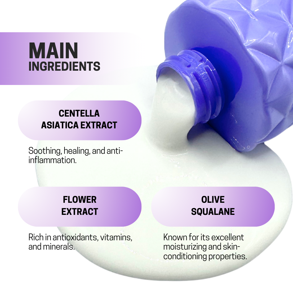 JOSERISTINE White Musk Body Lotion 500ml/ 100% Vegan