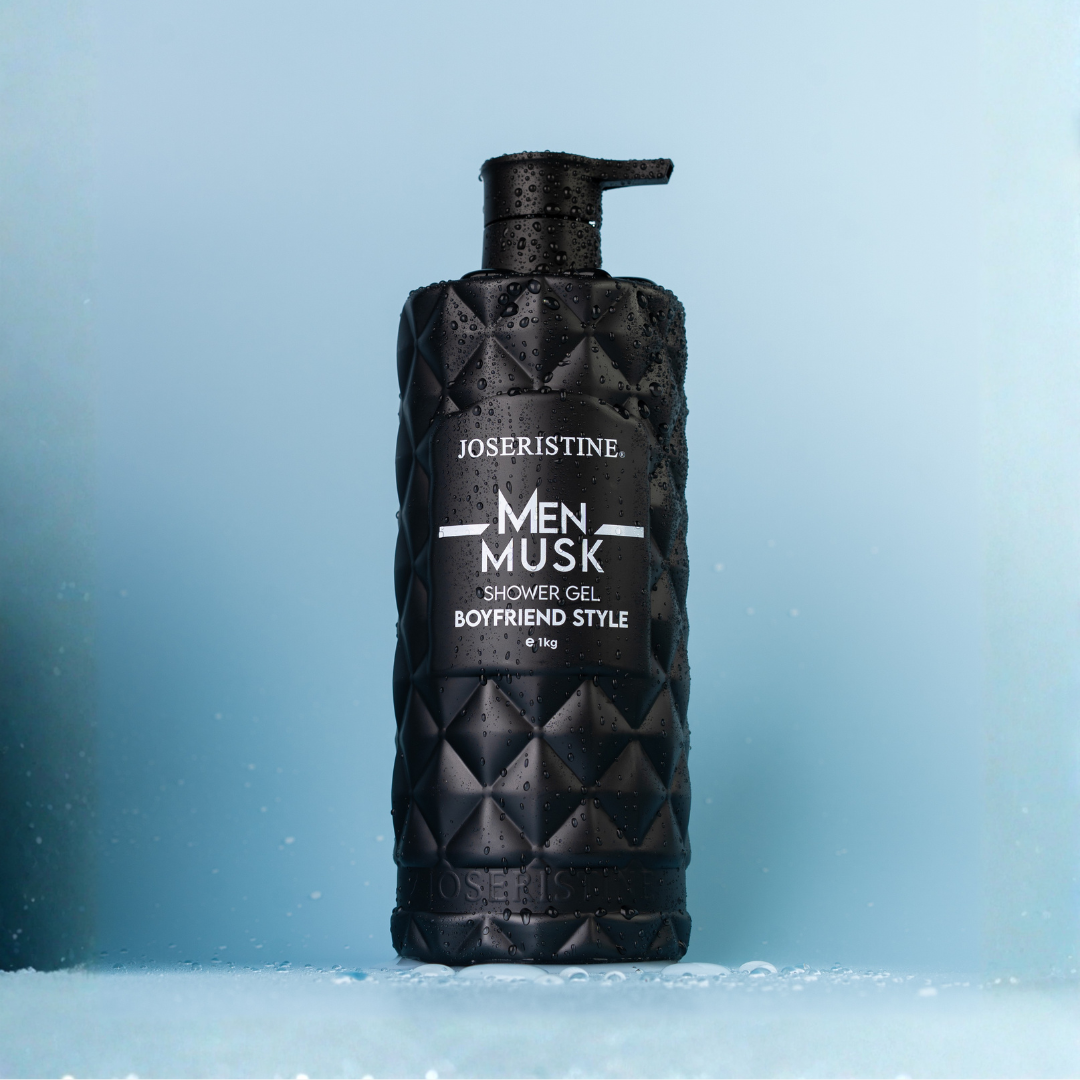 JOSERISTINE Men Musk Shower Gel - Boyfriend Style 1000ml