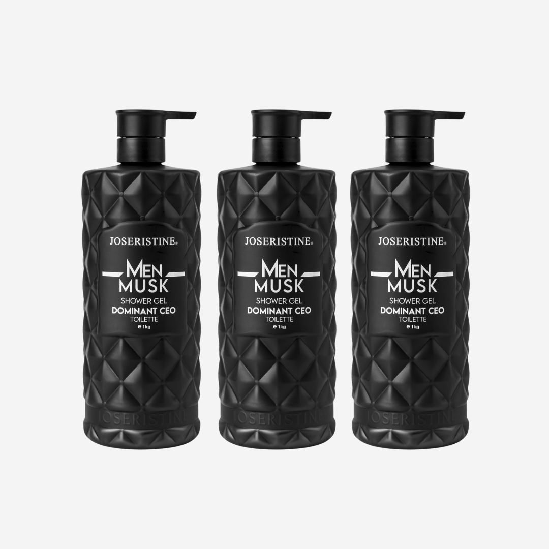 JOSERISTINE Men Musk Shower Gel - Dominant CEO 1000ml