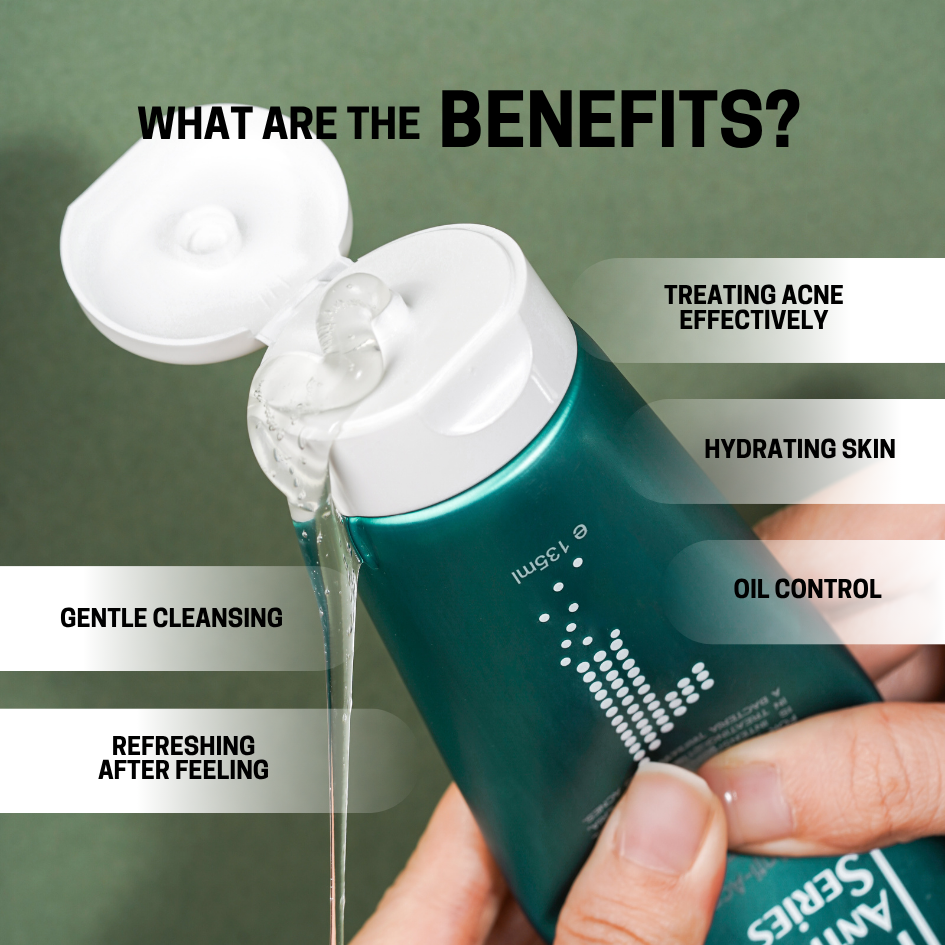 JOSERISTINE Pionin Anti-Acne Deep Cleansing Gel 135ml