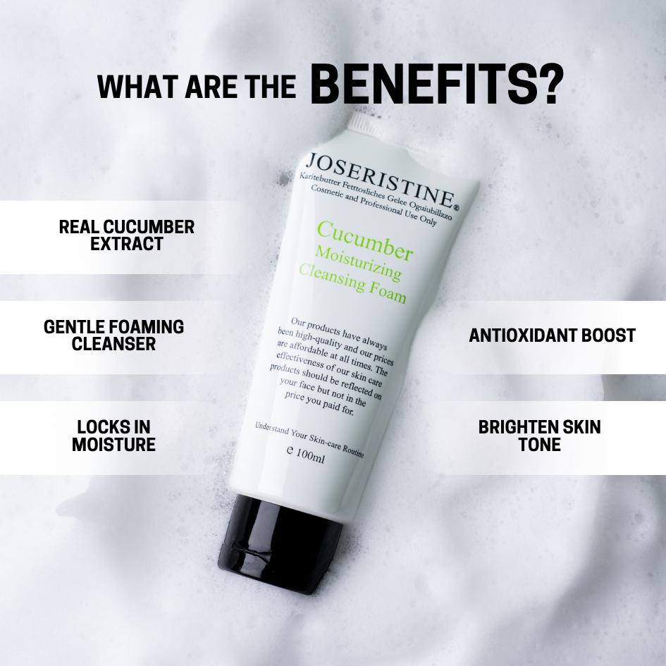 JOSERISTINE Cucumber Moisturizing Cleansing Foam 100ml