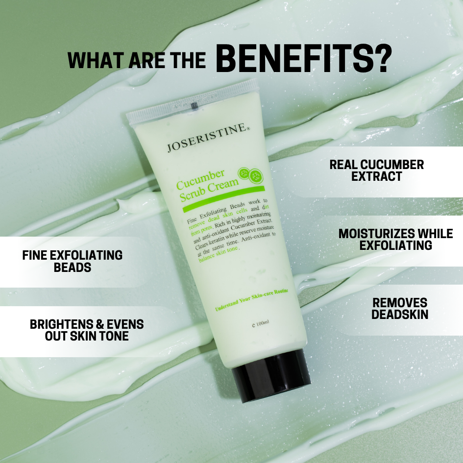 JOSERISTINE Cucumber Scrub Cream 100ml