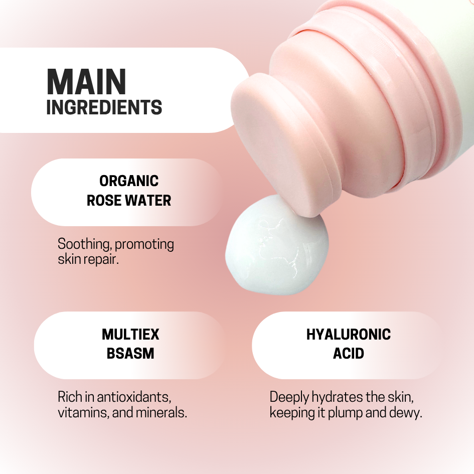 JOSERISTINE Organic Bulgarian Rose Emulsion 50ml