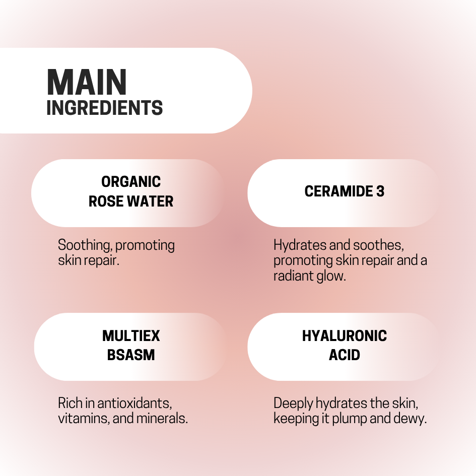 JOSERISTINE Organic Bulgarian Rose Eye Cream 18ml