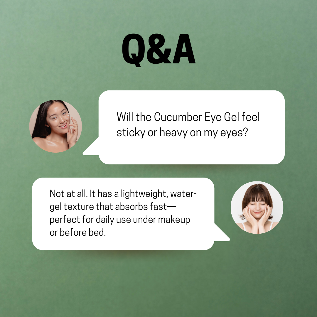 JOSERISTINE Cucumber Fresh Eye Gel 20ml