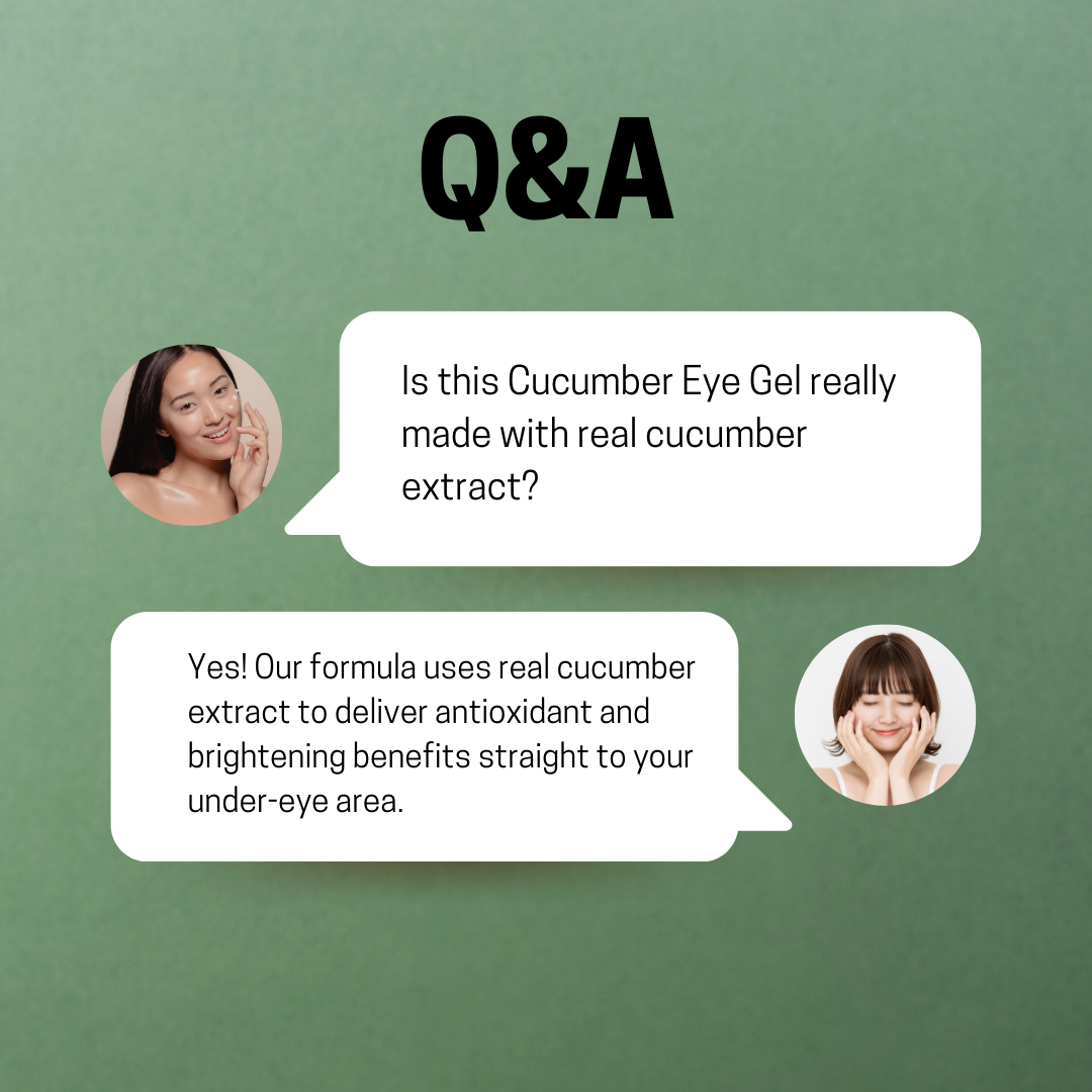 JOSERISTINE Cucumber Fresh Eye Gel 20ml