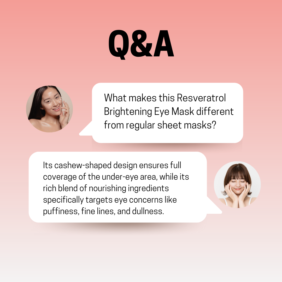 JOSERISTINE Resveratrol Brightening Eye Mask 5g