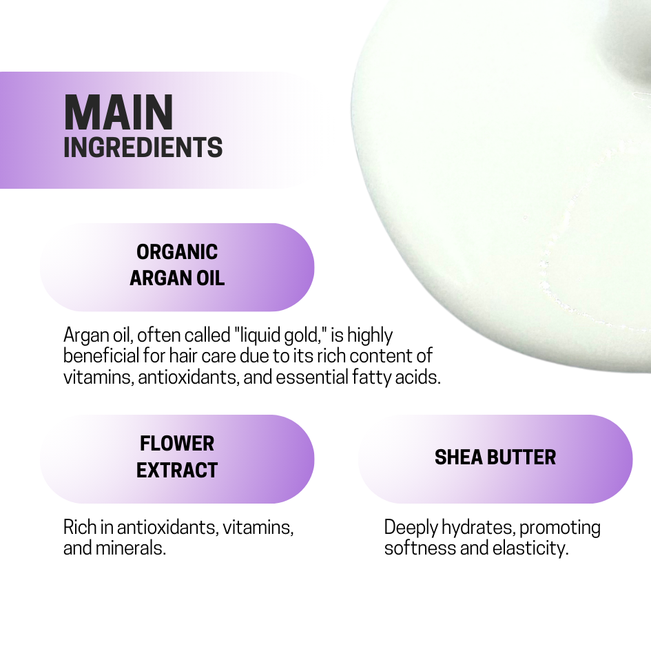 JOSERISTINE White Musk Hand Cream 50ml/ 100% Vegan Organic