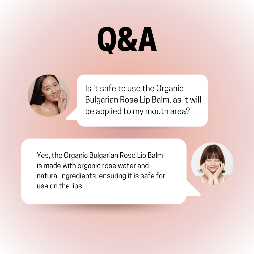 JOSERISTINE Organic Bulgarian Rose Lip Balm 3g